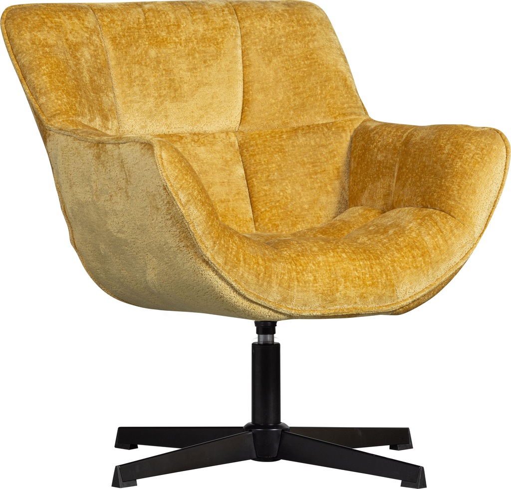 Bild von WOOOD Drehsessel "Wibo", mit Chenille-Stoff, Breite 71 cm