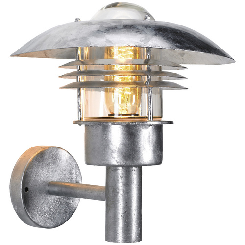 Bild von KS VERLICHTING Wandleuchte »Riga «, 60 W - silberfarben