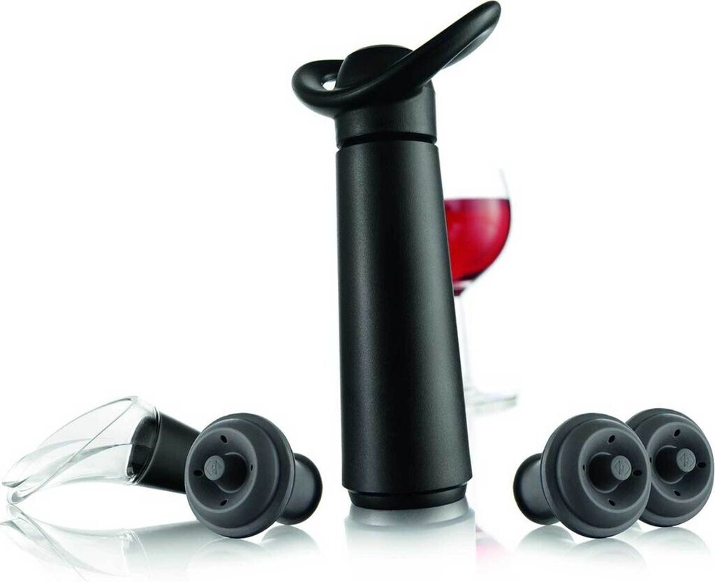 Bild von VACUVIN Weinflaschenöffner Weinpumpe Concerto, mit 3 Stopfen und Ausgießer