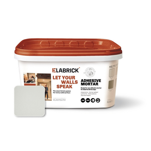 Bild von ELABRICK Verblendsteinkleber, 5 kg, weiß - weiss