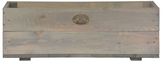 Bild von Esschert Design Pflanzkasten, 59 x 20 x 20 cm, aus Holz, Holzkasten, Pflanzbox, Holzbox, Blumenkasten