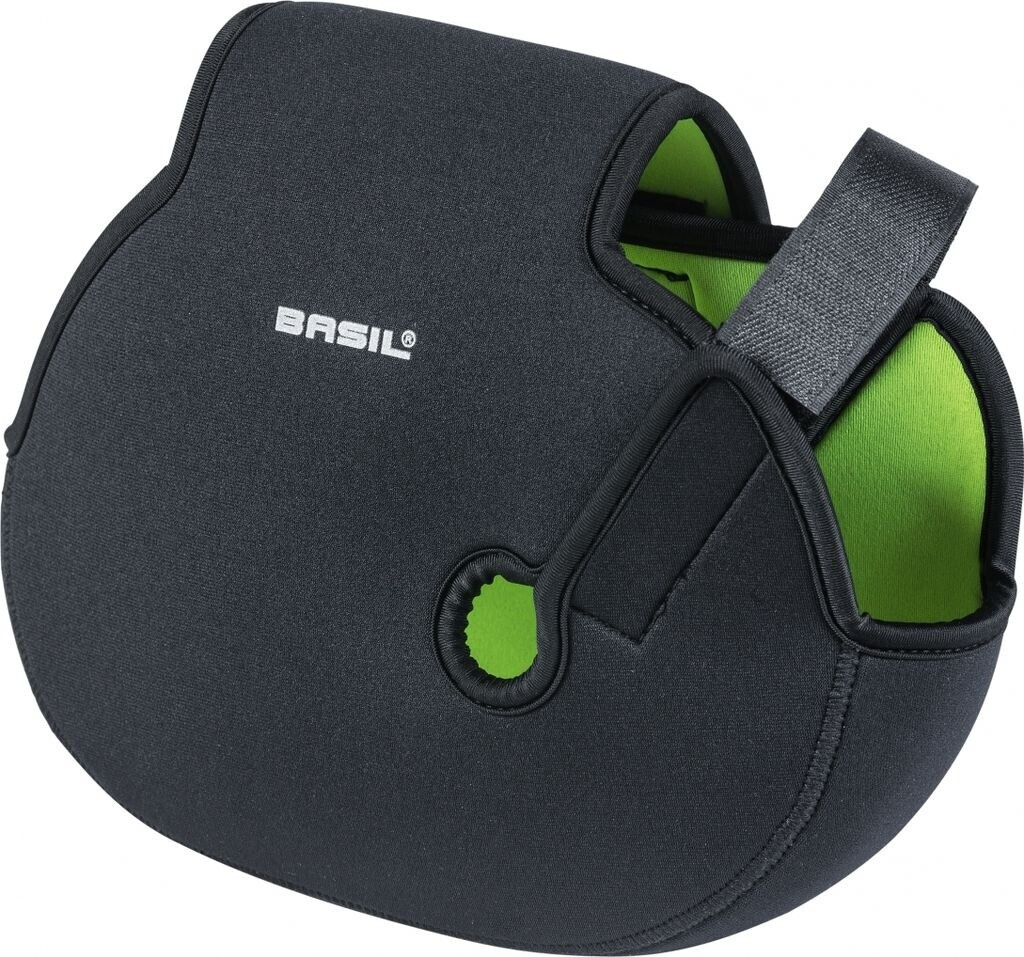 Bild von Basil Fahrradschutzhülle E Bike Mittelmotor Schutzhülle Neopren black lime