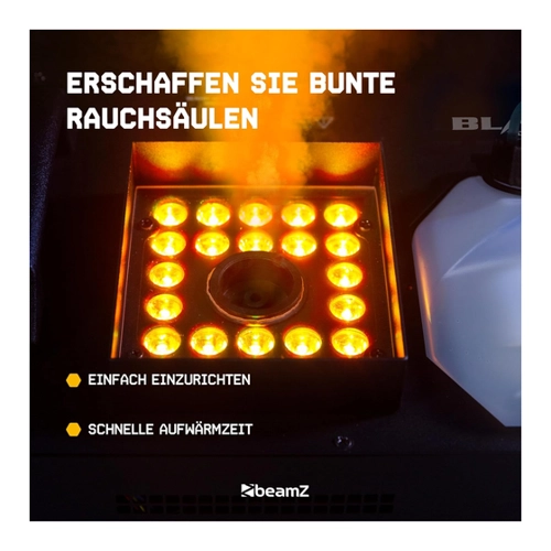 Bild von Beamz BLAZE800 Nebelmaschine – Die vielseitige Nebelmaschine für jede Veranstaltung