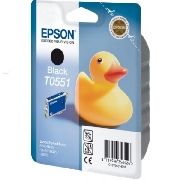 Bild von Epson T0551 Tintenpatrone Schwarz Kompatibilität: R240 // RX420 // RX520