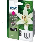 Bild von Epson T0593 - 13 ml - Magenta - Original - Blisterverpackung - Tintenpatrone - für Stylus Photo R2400