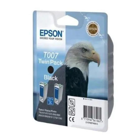 Bild von Druckerpatrone Epson C13T00740210 / T007402, Twin Black Pack