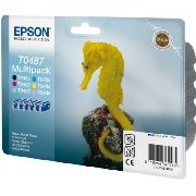 Bild von Epson C13T04874010 Druckerpatrone MultiPack Bk,C,M,Y,LC,LM