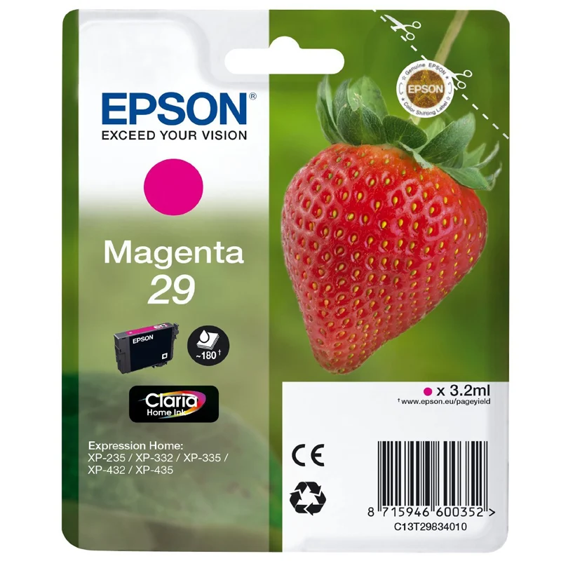 Bild von Epson 29 - Magenta - Original - Tintenpatrone (C13T29834010)