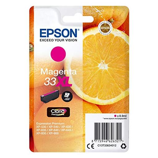 Bild von Original Epson C13T33634010 / 33XL Druckerpatrone Magenta