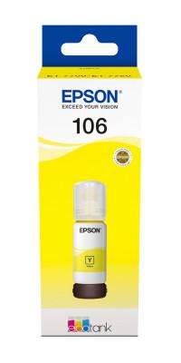 Bild von Epson Epson Tintenbehälter Tinte 106 T00R4 Y yellow, gelb Tintenpatrone