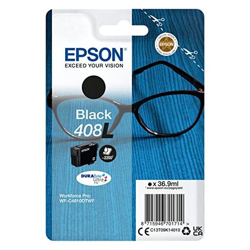 Bild von Original Epson C13T09K14010 / 408L Druckerpatrone Schwarz