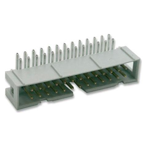 Bild von Speed 20 pole IDC wire to board boxheader with 2.54mm raster HEADER GEEN UITW SP, Elektronikkabel + Stecker