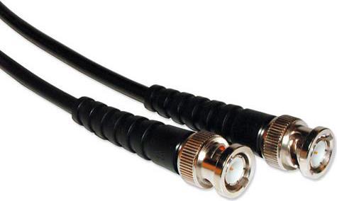 Bild von ACT RG-59 patch cable black 75 Ohm 1,00 m. Length: 1 m Cable rg59 2xbnc 1.00m (Antennenkabel), Antennenkabel