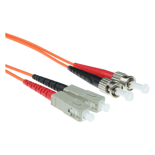 Bild von ACT 2 Meter LSZH Multimode 62.5/125 OM1 Glasfaser Patchkabel