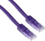 Bild von ACT Purple 20 meter U/UTP CAT6 patch cable with RJ45 connectors. Cat6 u/utp purple 20.00m (U/UTP, CAT6, 20 m), Netzwerkkabel