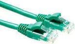 Bild von ACT Green 5 meter U/UTP CAT5E patch cable component level with RJ45 connectors. Cat5e u/utp component gn 5.00m (IK5705)
