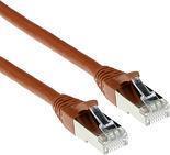 Bild von ACT FB2210 10m Cat6a SF/UTP (S-FTP) Braun Netzwerkkabel (S/FTP, CAT6a, 10 m), Netzwerkkabel