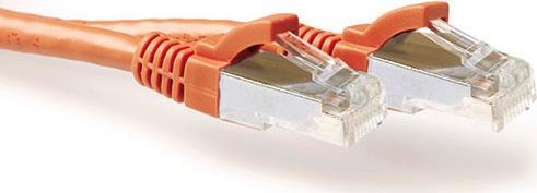 Bild von ACT FB2101 1m Cat6a SF/UTP (S-FTP) Orange Netzwerkkabel (S/FTP, CAT6a, 1 m), Netzwerkkabel