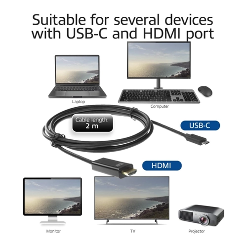 Bild von ACT AC7310 Videokabel-Adapter - USB-C zu HDMI
