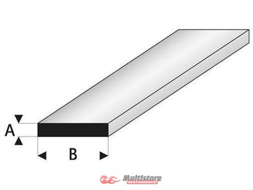 Bild von Krick RABOESCH ASA Vierkantstab 1x5x330 mm (5) / rb409-58-3