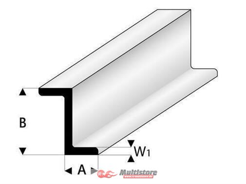 Bild von Krick RABOESCH ASA Z-Profil 3,5x7x1000 mm / rb418-54