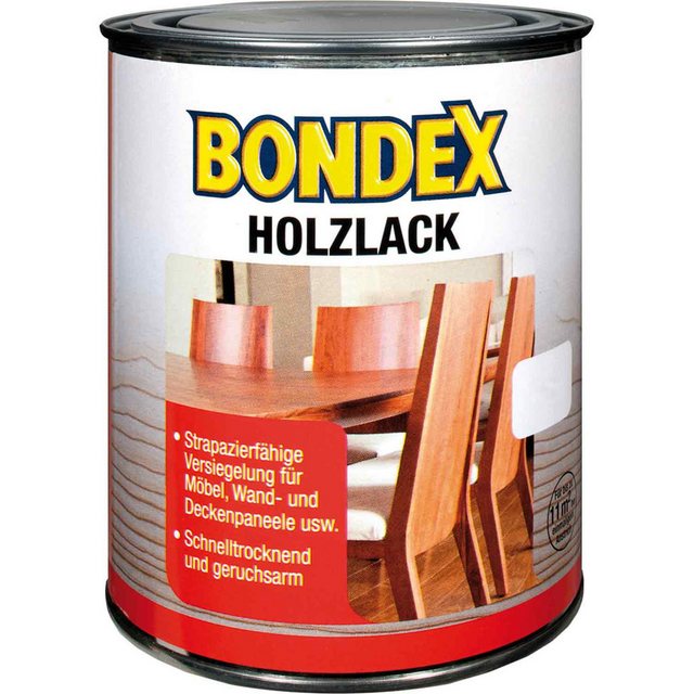 Bild von Bondex Holzlack, Robuste farblose Klarlack-Versiegelung