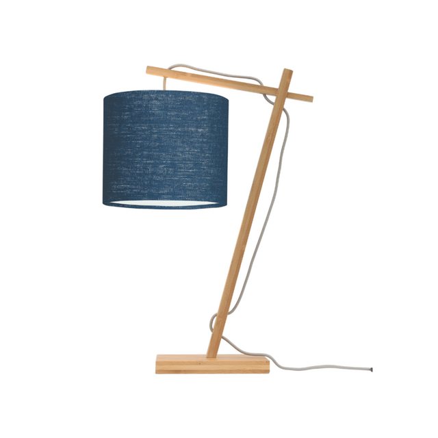 Bild von GOOD&MOJO Tischleuchte Tischlampe Andes naturel 18x15 Blau