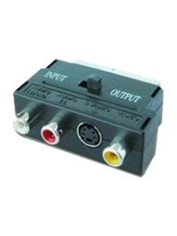 Bild von Gembird CCV-4415 Video- / Audio-Adapter (RCA, Scart, S-Video), Data + Video Adapter