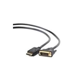 Bild von Gembird CC-DPM-DVIM-6 - DisplayPort - DVI - Männlich - Männlich - Schwarz - 1920 x 1080 Pixel (CC-DPM-DVIM-6)