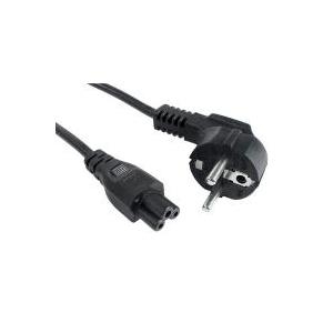Bild von Gembird PC-186-ML12-3M 3m CEE7/7 Schuko C5-Koppler Schwarz Stromkabel (PC-186-ML12-3M)