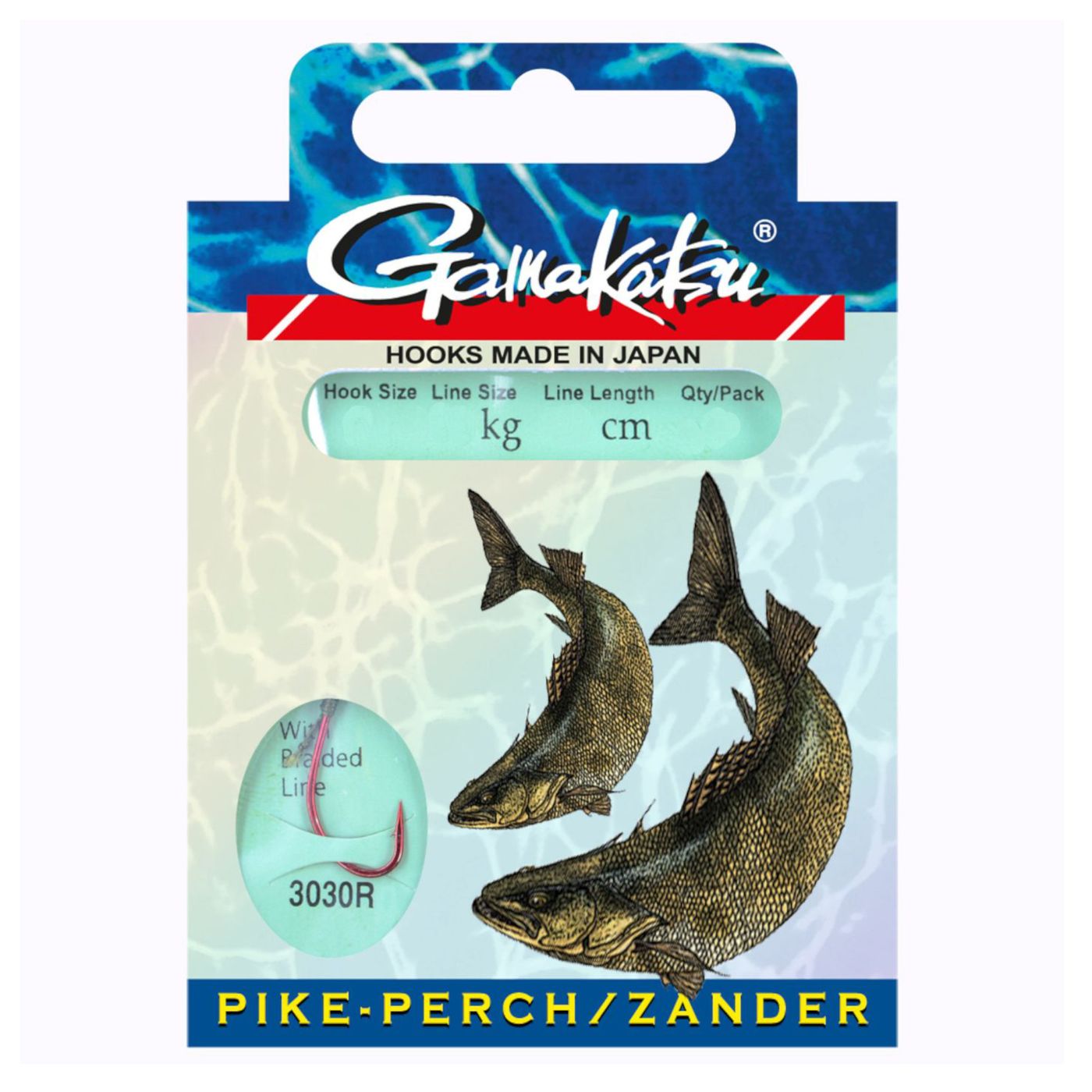 Bild von GAMAKATSU Hook BKD-3030R Zander Braided 60cm Gr.1 0,20mm... (7,48 € pro 1 m)