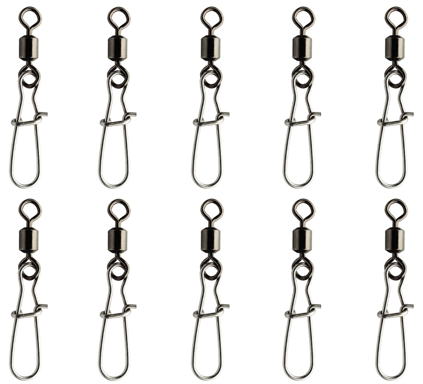 Bild von SPRO Schnurverbinder Spro Rolling Swivel with Fast Lock Snap - 10 Wirbel, (1-St)
