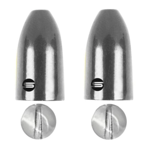 Bild von Spro Freestyle Tungsten Bullet Sinker - 2 Patronenbleie mit Perle, Gewicht: 7g