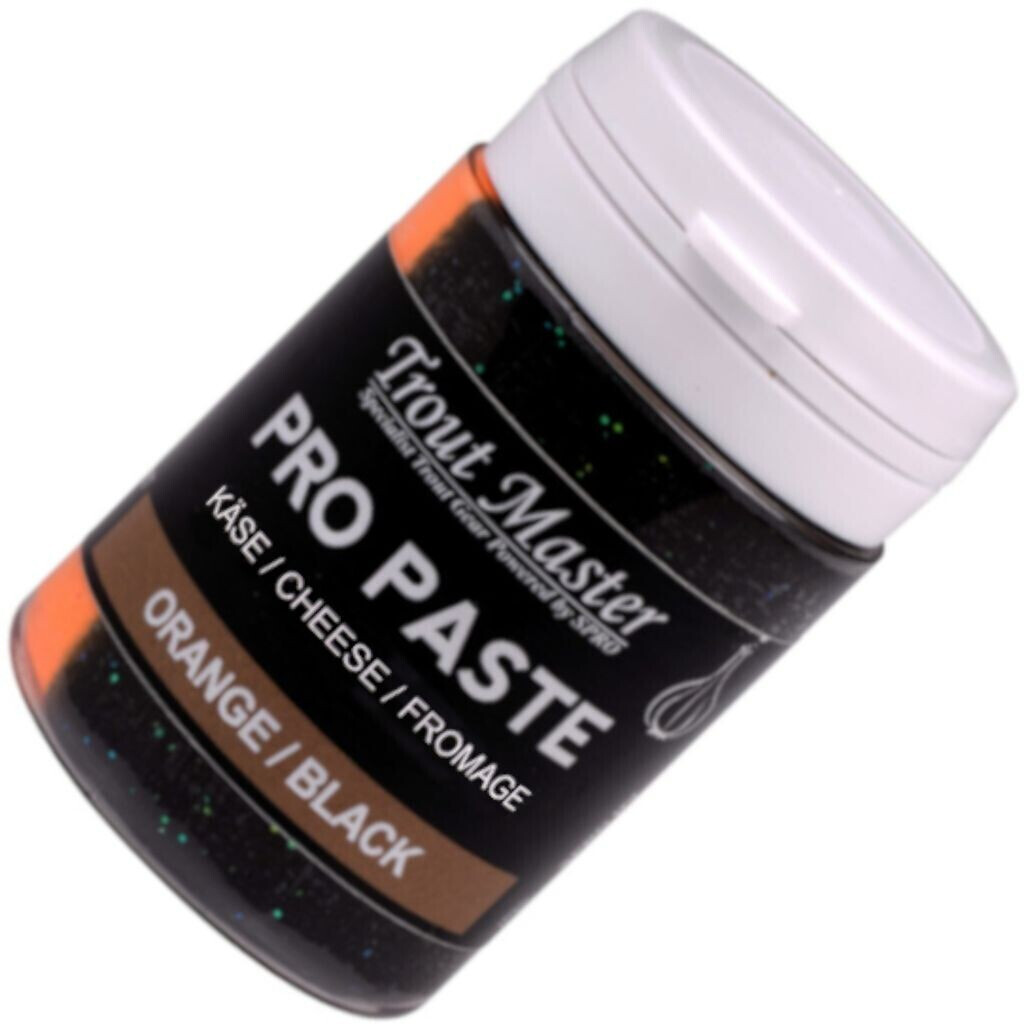 Bild von TROUTMASTER Pro Paste Cheese 60g Orange/Black (60,67 € pro 1 kg)