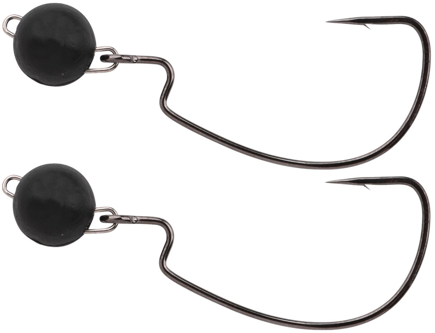 Bild von FREESTYLE Rigged Bottom Jig Gr.2/0 5g Black 2Stk.