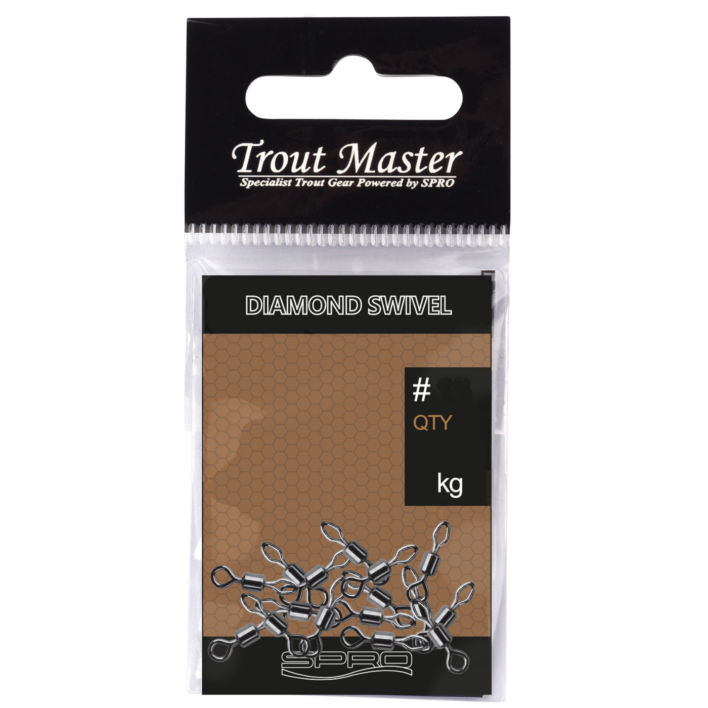 Bild von Trout Master Diamond Swivel - 20 Tönnchenwirbel