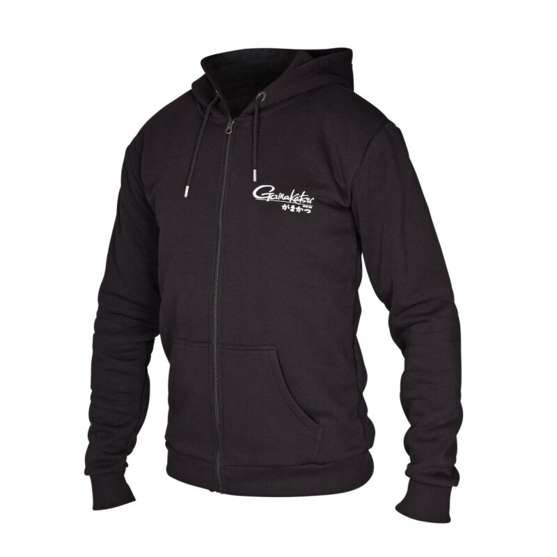 Bild von GAMAKATSU Hoodie Classic JP Zipped S Black
