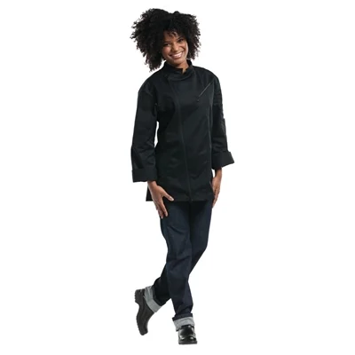 Bild von Chaud Devant Damen Kochhose Lady Skinny Blue Denim Stretch XXL