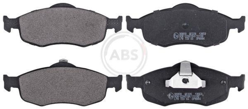 Bild von A.B.S. Bremsbelagsatz, Scheibenbremse vorne rechts links  für FORD 6868587 93GB2K021CB 97BG2K021BA 36809