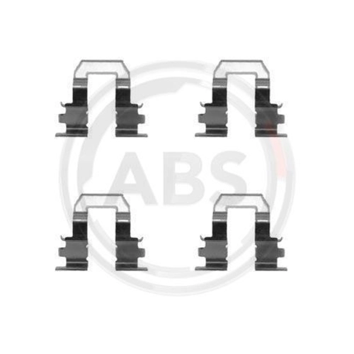 Bild von A.B.S. Zubehörsatz für Scheibenbremsbeläge – Modell 1255Q