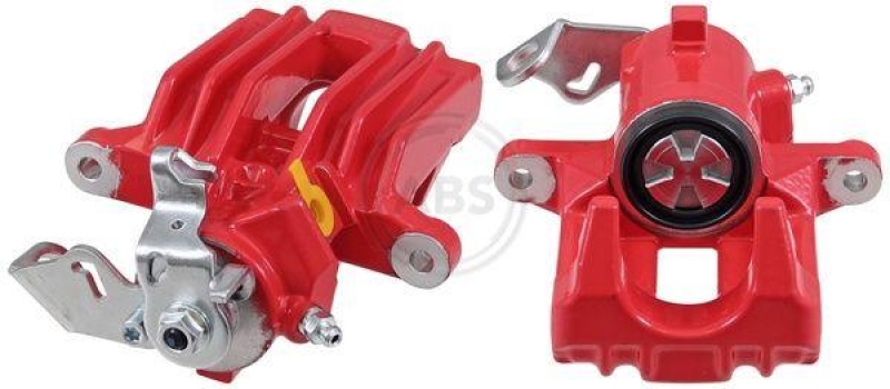 Bild von A.B.S. 521991C3 Bremssattel Bremszange Rot Aluminium 118 VOLKSWAGEN: Polo III Hatchback, Lupo / Lupo 3L