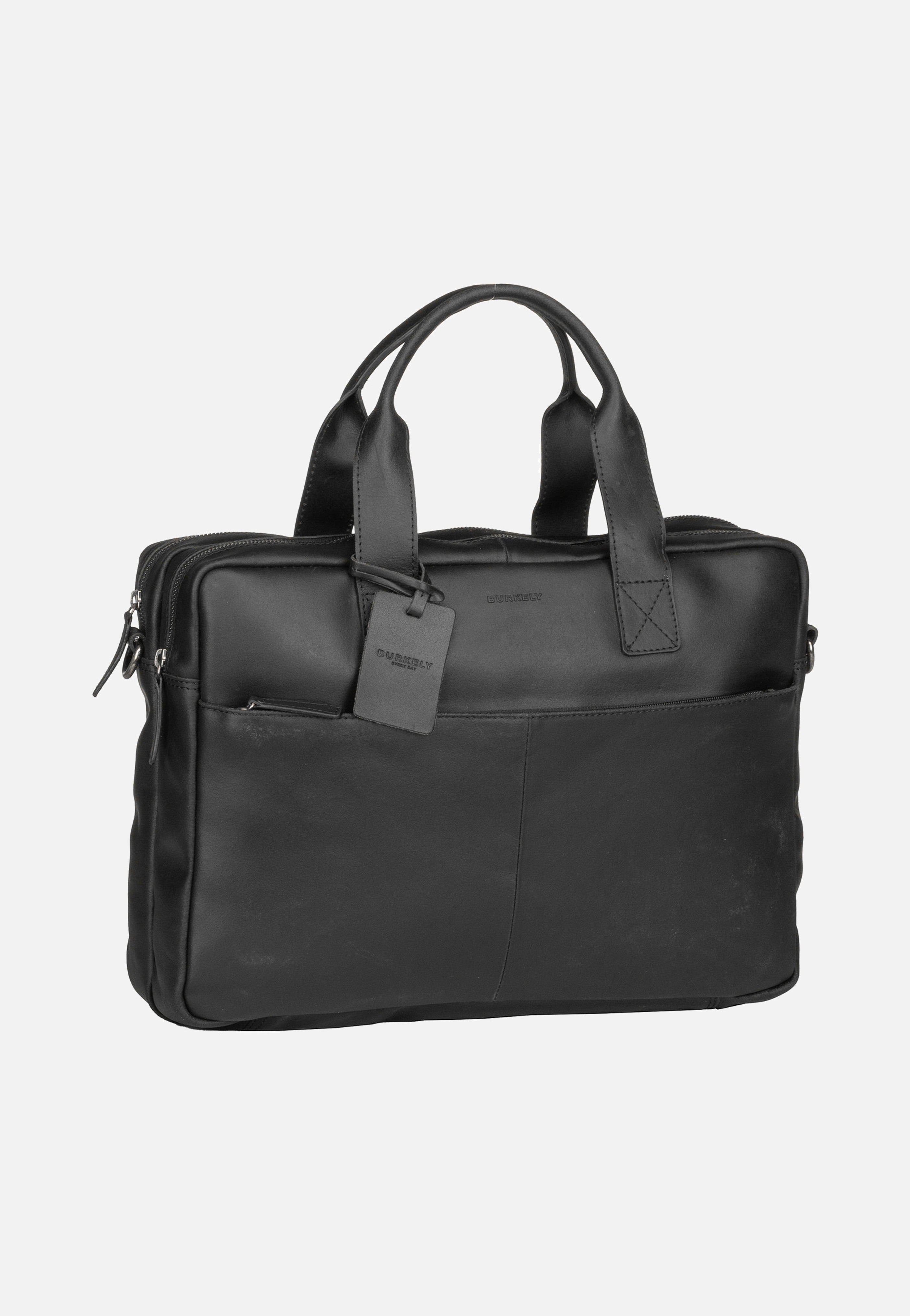 Bild von Burkely Vintage Jesse Workbag 7980  in Schwarz (13.1 Liter), Aktentasche