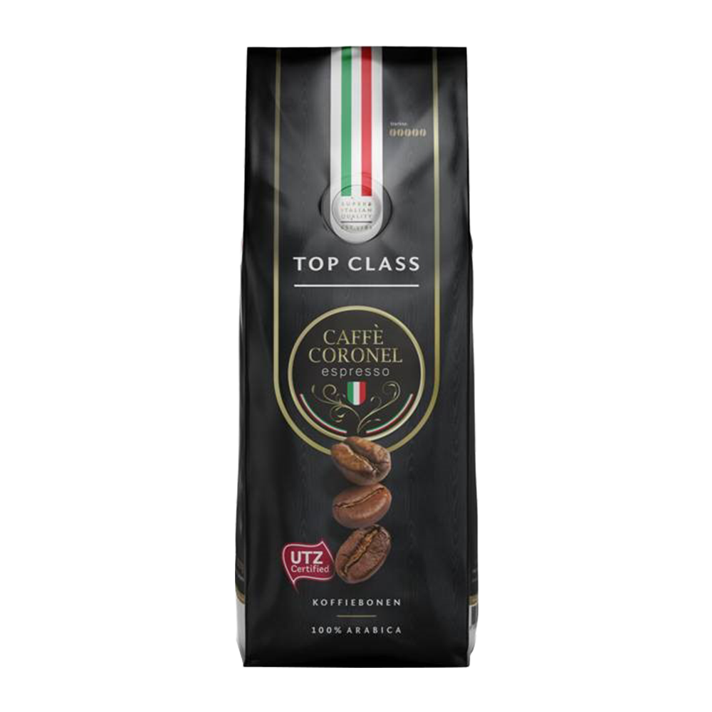 Bild von Caffe Coronel - Kaffeebohnen - Top Class - cafori.com/de-de/