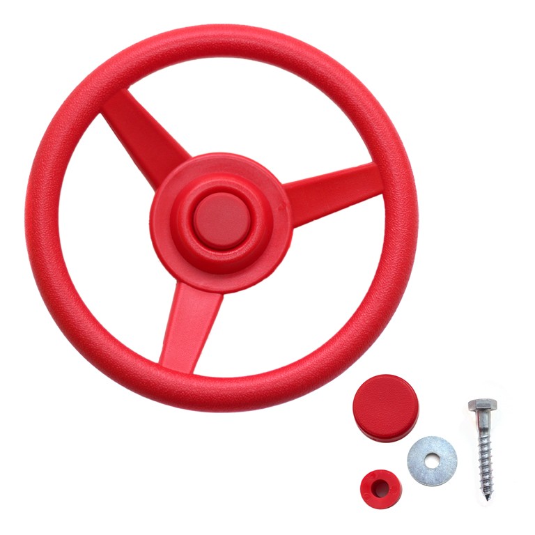 Bild von Lenkrad für Spielturm Rot Ø 30 cm