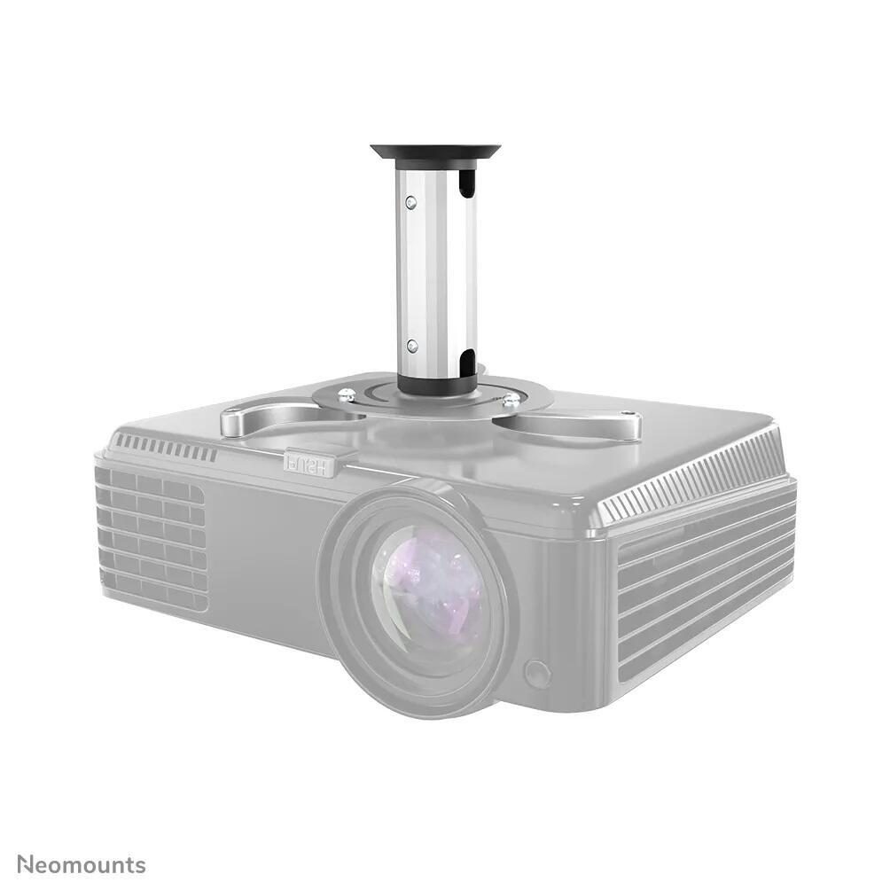 Bild von Wandhalterung Neomounts® by Newstar BEAMER-C80, universell für 1 Beamer bis 15 kg, voll beweglich, höhenverstellbar, Kabelmanagement, silber