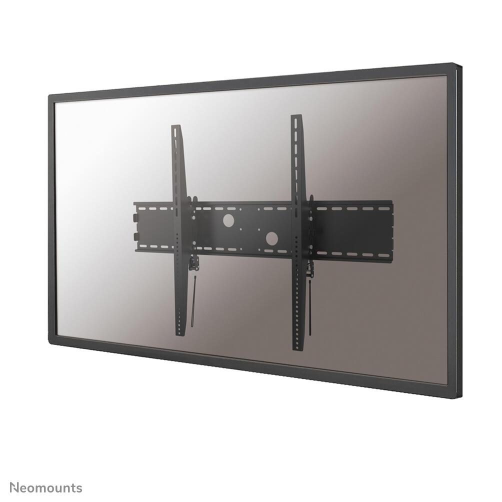 Bild von Neomounts by Newstar LFD-W2000 - Klammer - für LCD-Display (neigen) - Schwarz - Bildschirmgröße: 152.4-254 cm (60-100) - Wandmontage