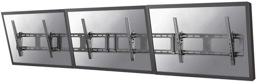 Bild von Neomounts by NewStar NewStar Flat Screen Wall Mount for menu board - 3 screens - landscape (NS-WMB300BLACK)