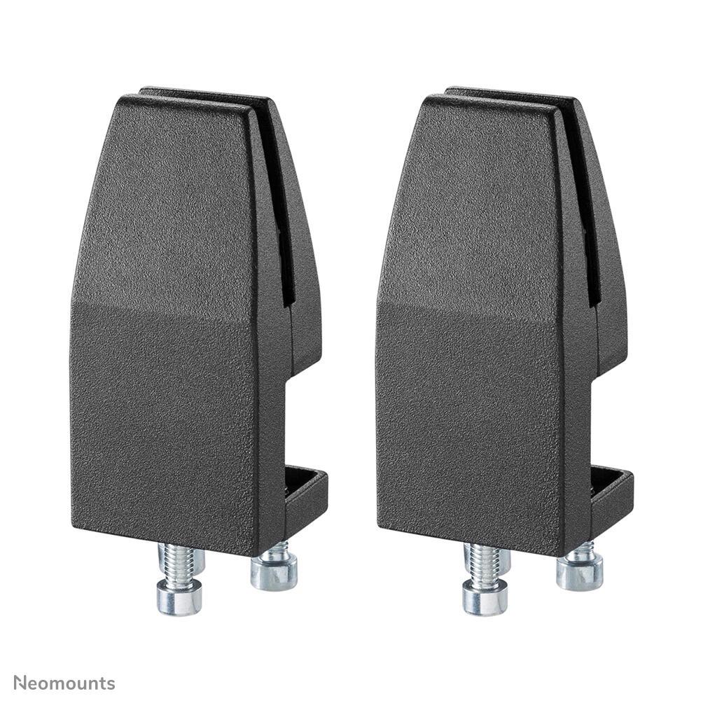 Bild von Neomounts Desk Clamp for NS-GLSPROTECTXXX - suited for desk thickness - set of 2 pieces, Digital Signage Zubehör, Schwarz
