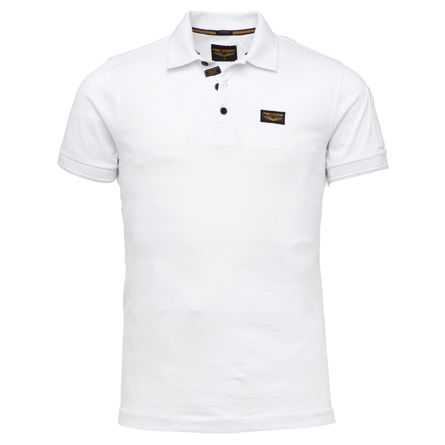 Bild von PME Legend Trackway polo (PPSS0000861-7003) bright white