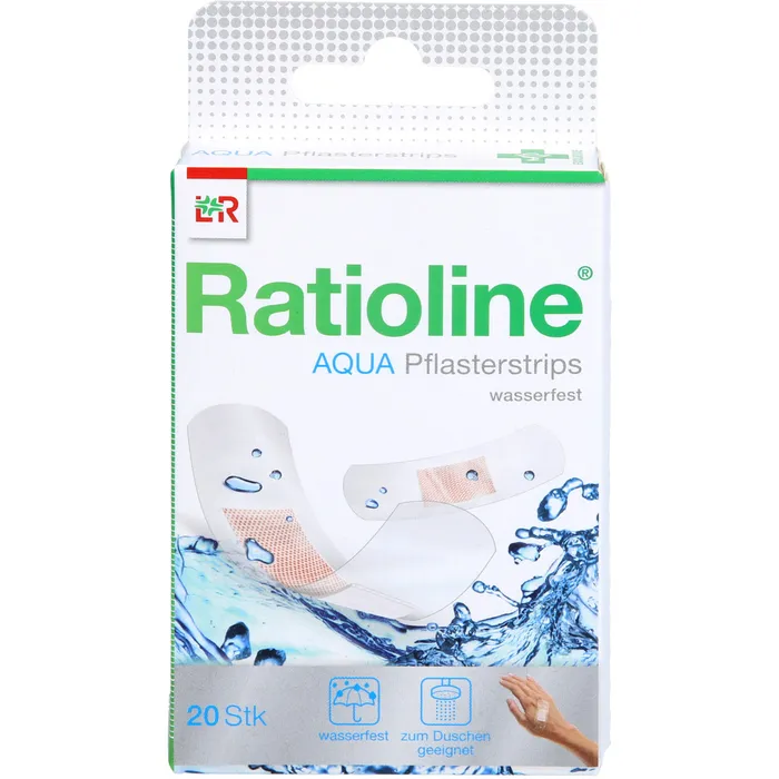 Bild von RATIOLINE aqua Pflasterstrips in 2 Größen 20 St.